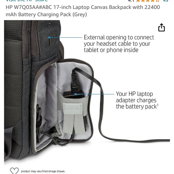 HP PowerUp Backpack - Picture 9 of 10